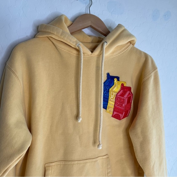 Lyrical Lemonade Peach Triple Patch Carton Sweatshirt Hoodie - Picture 4 of 6